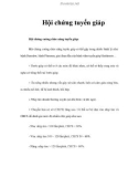 Hội chứng tuyến giáp