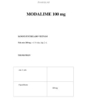 MODALIME 100 mg