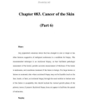 Chapter 083. Cancer of the Skin (Part 6)