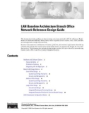 cisco migration_LAN Baseline Architecture Branch Office