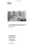 cisco migration_Secure Wireless Design Guide 1.0