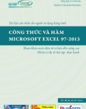 Công thức và hàm Excel 97-2013 (Tài liệu cần thiết cho người sử dụng bảng tính): Phần 1