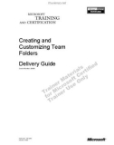 Creating and Customizing Team Folders Delivery Guide