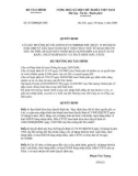 Quyết định số 07/2000/QĐ-BTC
