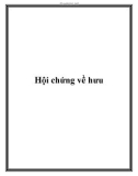 Hội chứng về hưu