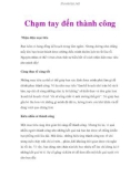 Chạm tay đến thành công