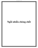 Ngồi nhiều chóng chết