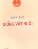 Pháp lệnh một số giống vật nuôi