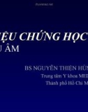 TRIỆU CHỨNG HỌC SIÊU ÂM 2D