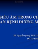 Bài giảng Siêu âm trong chẩn đoán bệnh đường mật - BS. Nguyễn Quang Thái Dương