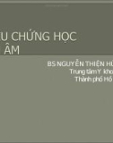 TRIỆU CHỨNG HỌC SIÊU ÂM 2D