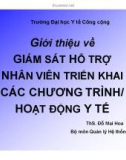 Bài giảng Quản lý y tế: Chương 6 - ThS. Đỗ Mai Hoa