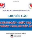 Bài giảng Khuyến cáo chẩn đoán – điều trị - dự phòng tăng huyết áp 2014