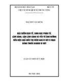 Luận án Tiến sỹ Y học: Đặc điểm dịch tễ, sinh học phân tử, lâm sàng, cận lâm sàng và yếu tố ảnh hưởng đến hiệu quả điều trị viêm gan vi rút B mạn bằng thuốc kháng vi rút