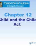 Lecture Foundations of nursing: An integrated approach: Chapter 12 - Cliff Evans, Emma Tippins