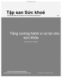 Tập san sức khỏe: Tăng cường hành vi có lợi cho sức khỏe