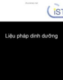 Bài giảng Liệu pháp dinh dưỡng