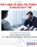 Bài giảng phát hiện và điều trị trầm cảm ở người suy tim