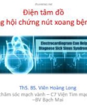 Điện tâm đồ trong hội chứng nút xoang bệnh lý