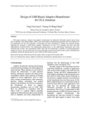 Design of LMS Based Adaptive Beamformer for ULA Antennas