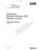 Designing a Microsoft® Windows® 2000 Migration Strategy Delivery Guide