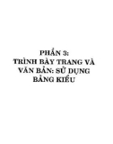 DHTML và thiết kế trang Web động: Phần 2