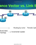 Distance Vector vs. Link State