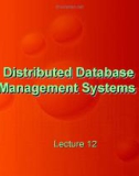 Distributed Database Management Systems: Lecture 12