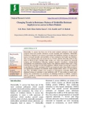 Changing trends in resistance pattern of Methicillin resistant staphylococcus aureus in burn patients