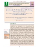 Bacteriological profile and antimicrobial susceptibility patterns of bacteria isolated from various culture samples of patients attending Rdbp Jaipuriya Hospital, Jaipur