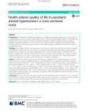 Health-related quality of life in paediatric arterial hypertension: A cross-sectional study