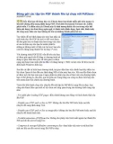 Đóng gói các tập tin pdf thành file tự chạy với pdf2exe