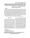 Nghiên cứu định lượng acyclovir trong huyết tương chó bằng phương pháp sắc ký lỏng hiệu năng cao