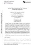 Dynamic epistemic reasoning with awareness and its legal application