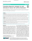 Evaluating diagnostic strategies for early detection of cancer: The CanTest framework