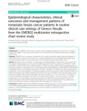 Epidemiological characteristics, clinical outcomes and management patterns of metastatic breast cancer patients in routine clinical care settings of Greece: Results from the EMERGE multicenter retrospective chart review study