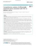 Comprehensive analysis of differentially expressed genes associated with PLK1 in bladder cancer