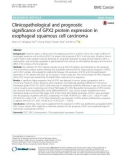 Clinicopathological and prognostic significance of GPX2 protein expression in esophageal squamous cell carcinoma