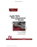 Ebook Agile web development with Rails: A pragmatic guide (1st edition) - Dave Thomas, David Heinemeier Hansson