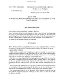 Quyết định Số: 14/2008/QĐ-TTg Về việc phê duyệt 'Kế hoạch tổng thể phát triển và ứng dụng công nghệ sinh học ở Việt Nam đến năm 2020'