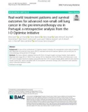 Real-world treatment patterns and survival outcomes for advanced non-small cell lung cancer in the pre-immunotherapy era in Portugal: A retrospective analysis from the I-O Optimise initiative