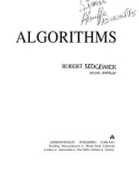 Ebook Algorithms - Sedgewick, Robert