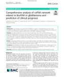 Comprehensive analysis of ceRNA network related to lincRNA in glioblastoma and prediction of clinical prognosis