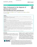 Role of ultrasound in the diagnosis of primary and recurrent dermatofibrosarcoma protuberans