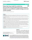 Deep-learning model for predicting the survival of rectal adenocarcinoma patients based on a surveillance, epidemiology, and end results analysis