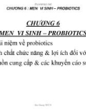 Bài giảng Thực phẩm chức năng: Chương 6 - ThS. Nguyễn Phú Đức