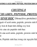 Bài giảng Thực phẩm chức năng: Chương 8 - ThS. Nguyễn Phú Đức