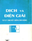 Lý thuyết dịch và điện giải: Phần 1