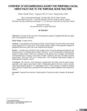 Tổng quan về phẫu thuật giảm áp điều trị liệt dây thần kinh VII ngoại biên trong chấn thương xương thái dương