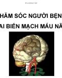 Bài giảng Chăm sóc người bệnh tai biến mạch máu não